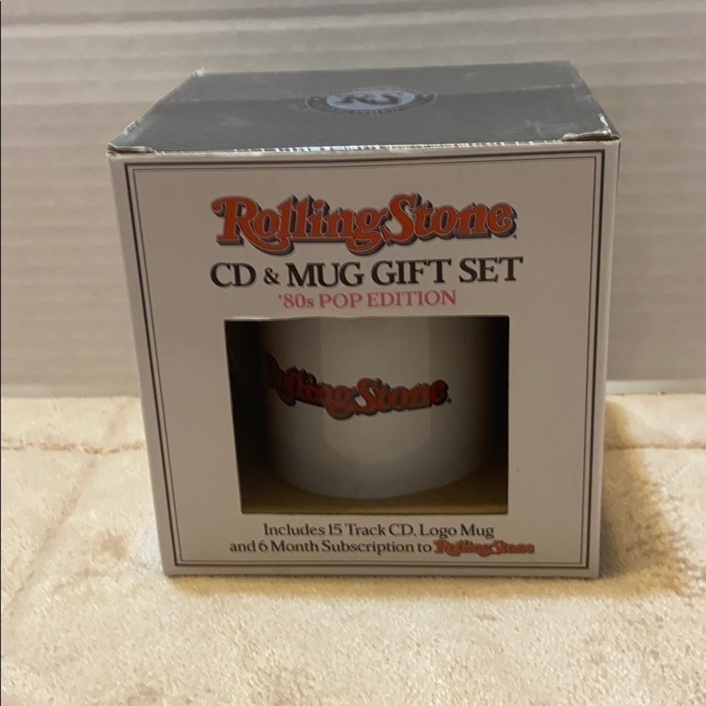 Rolling Stone CD and Mug Gift Set